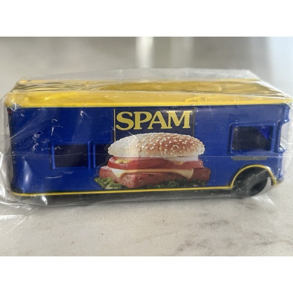 2002 The Spammobile Spam Diecast Toy Truck Hormel Promo Van, Mint in Mailer Bag!